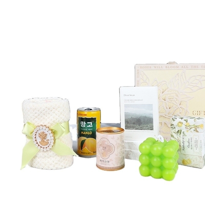 Conjunto de souvenirs personalizáveis de Sombra de Bambú Shake Vermelho Maleta de mão