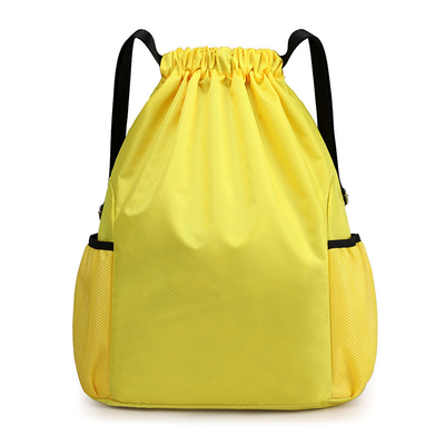 Mochila de cordas personalizadas para a empresa ótima para a formatura e atividades de fitness
