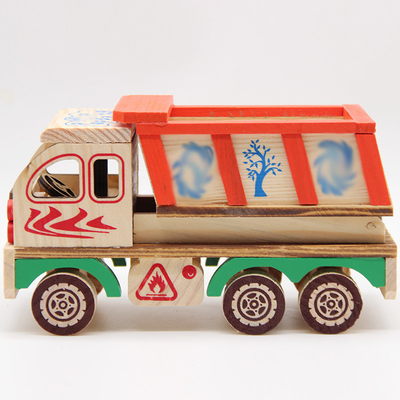 Modelo de carro de nadadeira de madeira ideal para decoração doméstica e ocasião de Ação de Graças