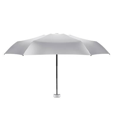 Mini Titânio Prata 50% Pedaço Pessoal Guarda-chuva Presente de Bem-Estar do Empregado para Todas as Ocasiões