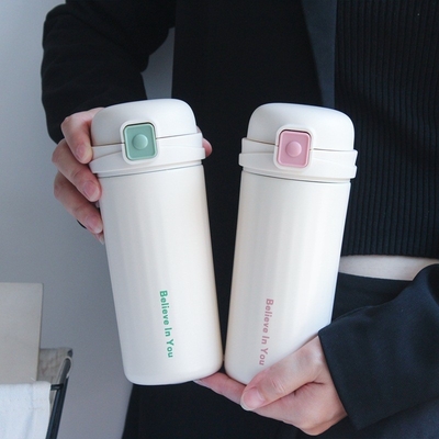 1 Impressão a cores de alto valor estético Filtro de aço inoxidável Copo de chá para presentes de &quot;obrigado&quot;