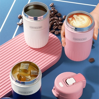 High Beauty 316 Double Drink Isolation Cup 480ml Ideal para agências de viagens