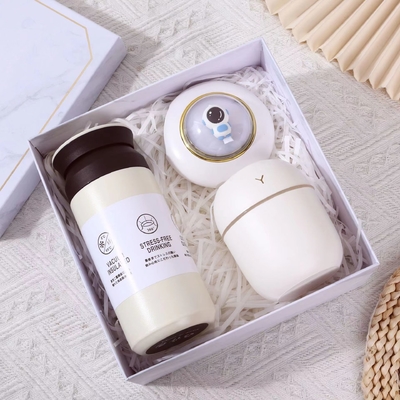 Impressão a cores Copo isolado para negócios Conjunto de presentes Produtos de escritório aquecimento das mãos