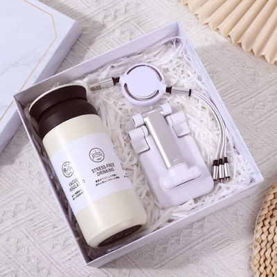Impressão a cores Copo isolado para negócios Conjunto de presentes Produtos de escritório aquecimento das mãos