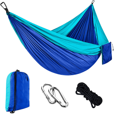 Cadeira de acampamento de balanço multicolor Desporto ao ar livre Paraquedas Tecido Maca de nylon