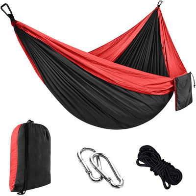 Cadeira de acampamento de balanço multicolor Desporto ao ar livre Paraquedas Tecido Maca de nylon