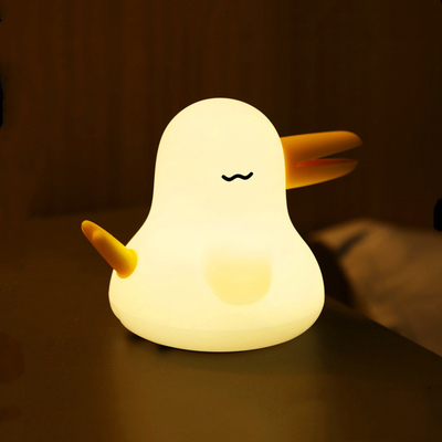 Qiyi Bird Lâmpada de silicone temporizada Dual tom Luz Proteção ocular Actividade de luz noturna com presente de mão