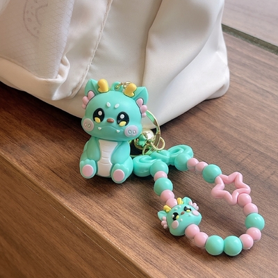 3.5cm*5cm PVC Dragon Keychain lindo pequeno presente para mochila cadeia pendurada Incluído