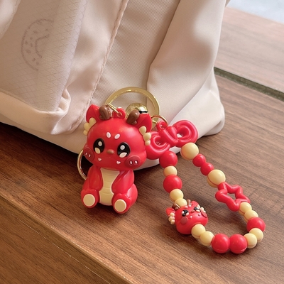 3.5cm*5cm PVC Dragon Keychain lindo pequeno presente para mochila cadeia pendurada Incluído