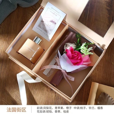 Caixa de presente de aromaterapia personalizável para o Dia da Mãe Gráficos impressos UV