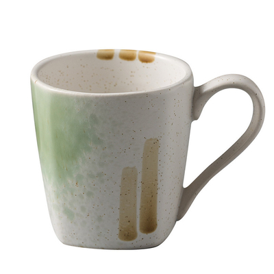 Dia do Pai Retro Forno Transformação Taça de Café Cerâmica Pintada à Mão para Oficina