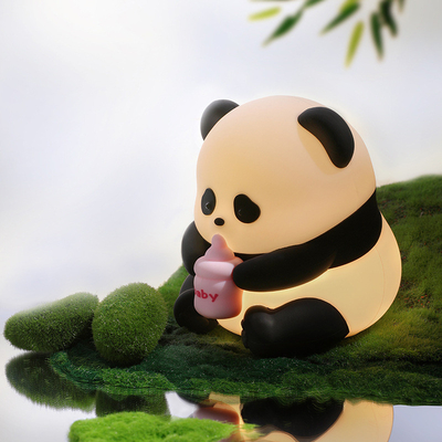 Luz de noite da flor Panda Carregamento USB Atmosfera Luz para fertilização agrícola