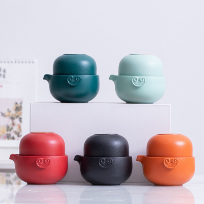 Fulu Ruyi KuaiKe Cup Set Copas de chá de cerâmica grosseira para hotéis e resorts