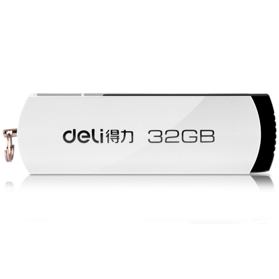 1 Impressão de gráficos a cores Mini USB Flash Drive com Design de anel de chave giratória