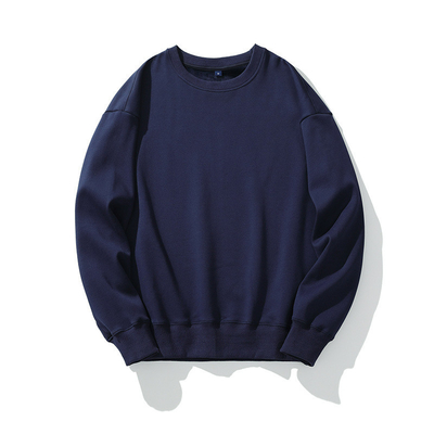 Uniforme de classe personalizado Hoodie de algodão de outono e inverno com gráficos bordados