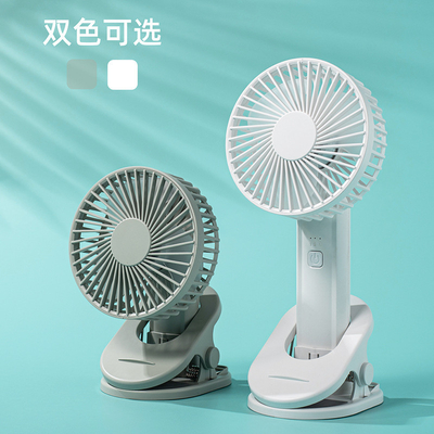 Ventilador de escritório portátil dobrável de vento alto Logotipo do cliente 1 Impressão a cores para gráficos