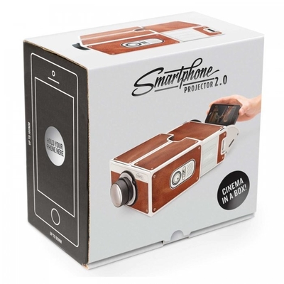 Fácil Instalação Smartphone Projector 2.0 Sem energia Ideal para eventos Logotipo do cliente
