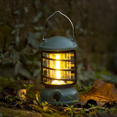 Logotipo do cliente Retro Camping Lights Perfeito para uma viagem de acampamento de Ação de Graças memorável