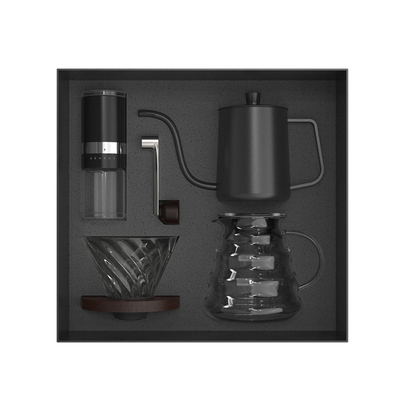 Utensílios de café Conjunto de quatro para a agricultura Máquina de molho de panelas de mão