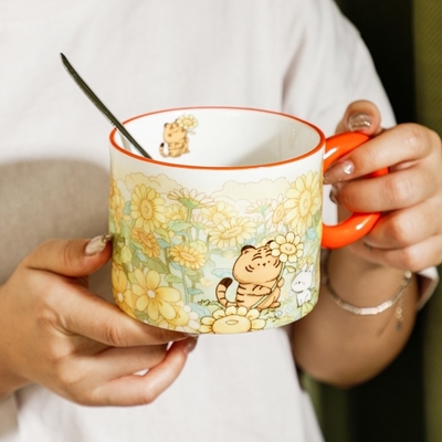Técnicas de impressão de tela de seda U Creative Cup Gift Box Set para um espaço de vida único