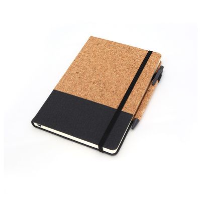 Office Cork Creative PU Splicing Notebook Set de Negócios Caso de Ação de Graças