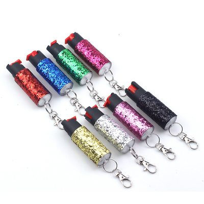 Chave de chave de auto-defesa com pendente de saco de lenço de moda e porta-moedas