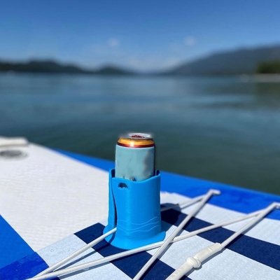 Blue Resin Crafts Kayak Drink Holder para surfboard e garrafa de água 2024 Idea de presente