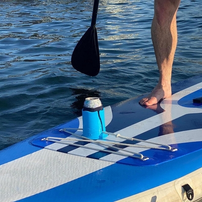 Blue Resin Crafts Kayak Drink Holder para surfboard e garrafa de água 2024 Idea de presente