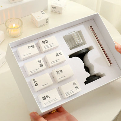 Tamanho personalizado Fragrância Poesia Tibetana Arte Aromaterapia Conjunto para Benção Emergente