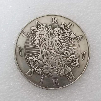 1897 Cabeça Moeda Placada em Prata Moeda Morgan Moeda Comemorativa Moeda Metal Artesanato Tema de Amor