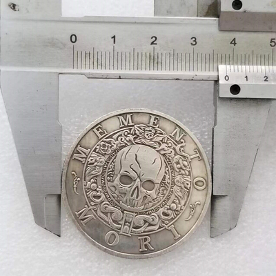 1897 Cabeça Moeda Placada em Prata Moeda Morgan Moeda Comemorativa Moeda Metal Artesanato Tema de Amor