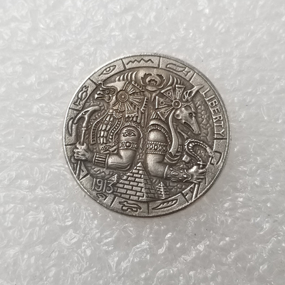 1897 Cabeça Moeda Placada em Prata Moeda Morgan Moeda Comemorativa Moeda Metal Artesanato Tema de Amor