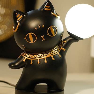 Presente de ocasião especial Gaia Anderson Cat Lift Light para decoração e atmosfera doméstica