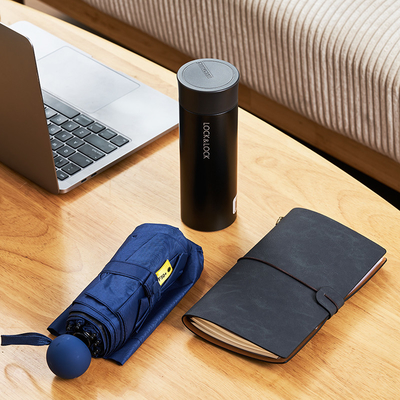 365 dias Ocasião Bloqueio Zhixiang Set de negócios Thermos Mug UV Portátil guarda-chuva portátil Notebook Reunião presentes