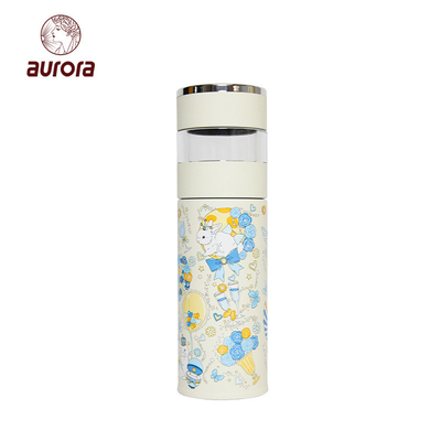 Caixa de presente do Dia dos tolos de Abril Toalha de seda Teia de separação Thermos Cup Set para agência de viagens