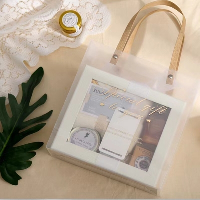 Impressão UV Pequeno Ursinho Caixa de presente de toalha Conjunto para negócios Regalo da High Sense Company