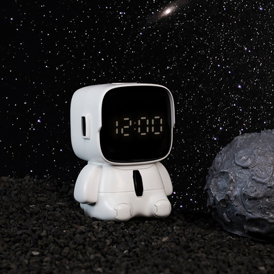 2 gráficos coloridos Impressão Robô engraçado e engraçado USB Desktop temporizador digital para Enterprise Gift