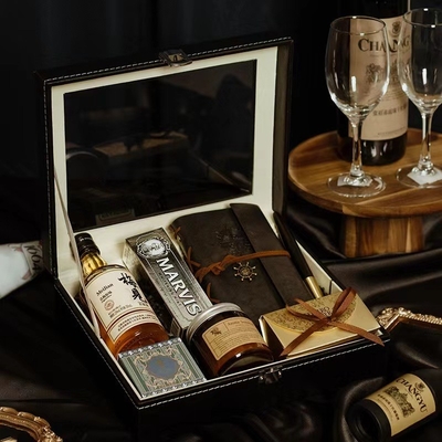 High End Prático Casamento Dama de Casamento Casal de Regresso Caixa Regalo Conjunto para Novidades Presentes