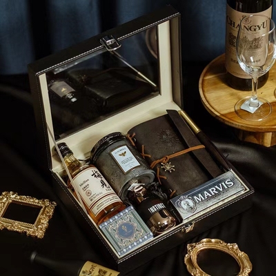 High End Prático Casamento Dama de Casamento Casal de Regresso Caixa Regalo Conjunto para Novidades Presentes