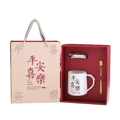 Logotipo do cliente Copo de presente criativo para promoções personalizadas
