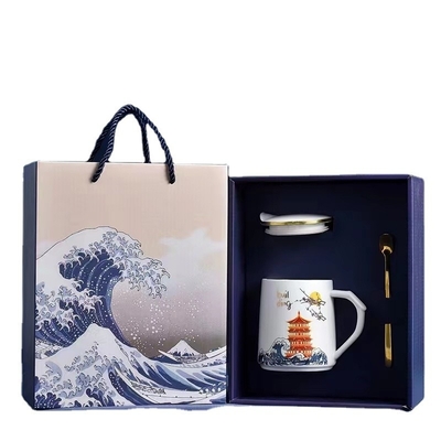 Logotipo do cliente Copo de presente criativo para promoções personalizadas
