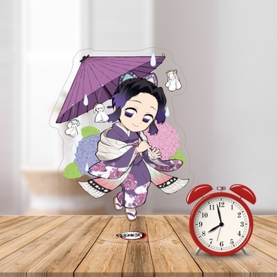 Ghost Slayer Blade Cartão Acrílico para Estudantes Anime Desktop Cartoon Souvenir