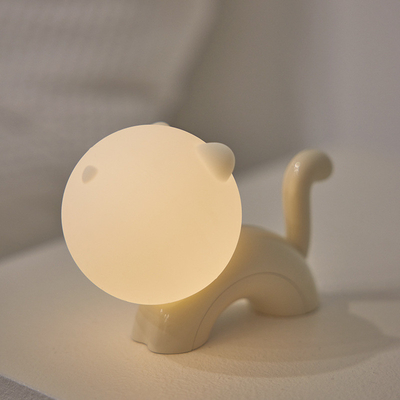8- Meow Meow Night Light Pat Light Silk Screen Printing para Cliente de Seguros Gráficos