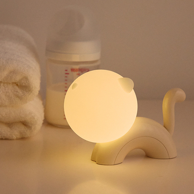 8- Meow Meow Night Light Pat Light Silk Screen Printing para Cliente de Seguros Gráficos