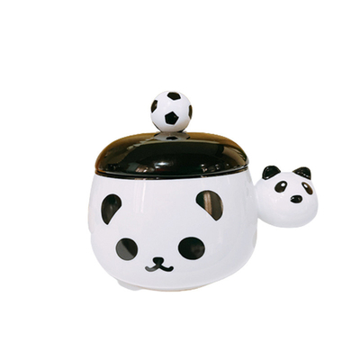Técnicas de impressão de tela de seda para gráficos Bonitos preto e branco Chubby Mug B2B Regalo