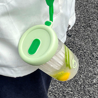 Copo de Separação de Chá Copo de Chá 500ml de Alta Aparência Copo de Extração a Frio com Copo de Água de Palha Actividade Regalo