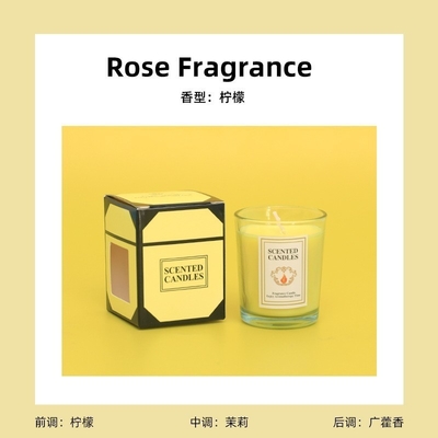 Relações com os ex-alunos Copo de vidro Aromaterapia Vela colorida Longo Duradouro Incenso Vela Promoção do Chão Dom