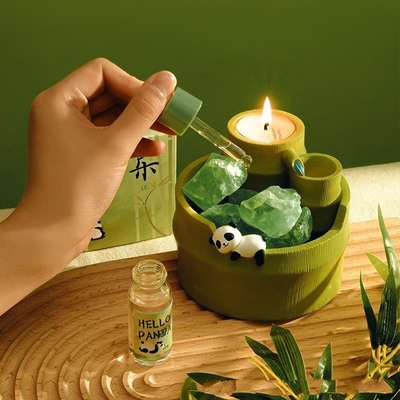 Produtos de escritório Aromaterapia Sem Fogo Conjunto de velas Impressão a cores para gráficos 1 cor