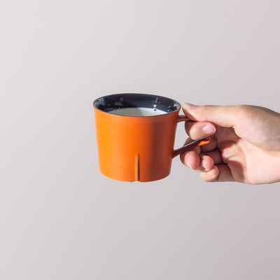 Impressão de tela de seda Taça minimalista japonesa Prêmio de atividade prática para xícaras de café