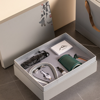 Conjunto de presentes de negócios personalizado para o hotel e o resort